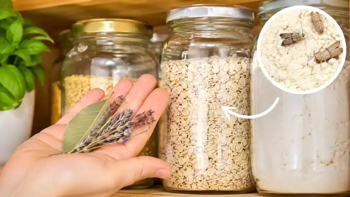 molii alimentare în cămară